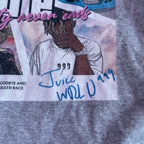 Juice WRLD Custom TShirt (Gender Neutral) - Picture 2 of 3